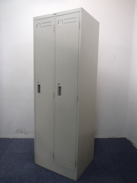 中古】LKロッカー LK-2MC コクヨ/KOKUYO 2人用更衣ロッカー