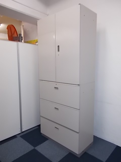 【限定1台!!】【スペアキー1本サービス致します!!】イトーキ　シンライン　書庫セット■両開き書庫＋3段ラテラル書庫【定番シリーズ】 
                        シンライン
                                    中古
            