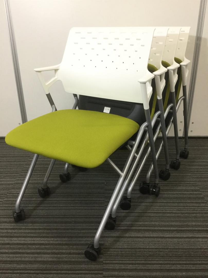 【4脚セット】状態良好のコクヨ製ピエガチェア｜お得なセットの登場です！
                        ピエガ
                                    中古
            