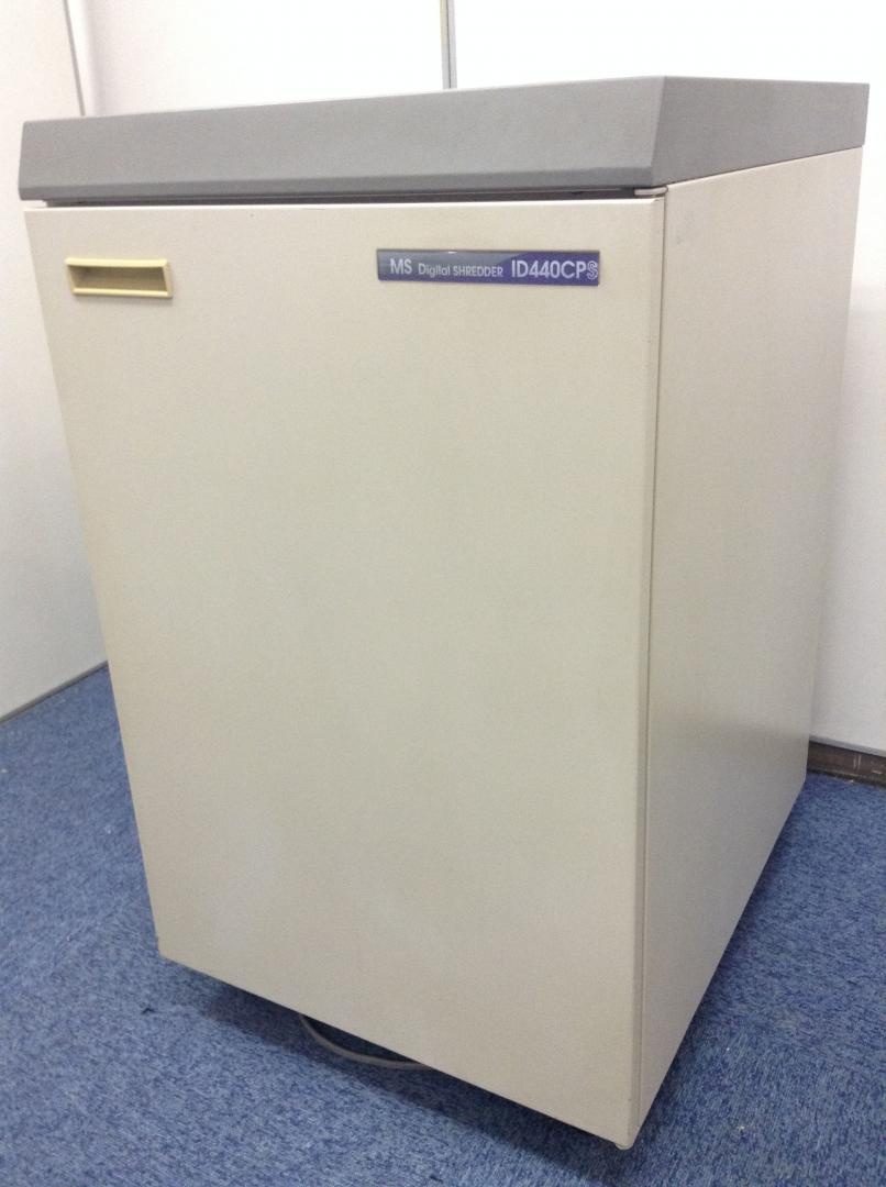 【10,000円OFF!】明光商会製MSID440CPS　最大細断枚数約45枚(※新品時)！！
                        IDシリーズ
                                    中古
            