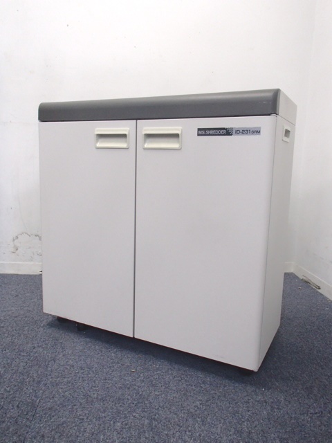 【2019年9月までの出荷で8％OFF価格】メディア対応！｜CD・カードも細断可能｜業務用シュレッダー｜デスクサイドにぴったり！
                        IDシリーズ 
                                    中古
            