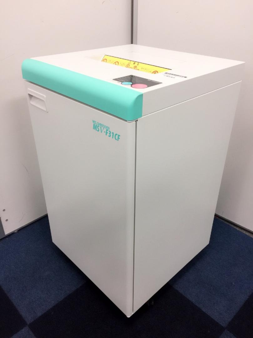 【大容量でらくらく裁断!】■明光商会製MSV-F31CF　●耐久性・大容量カットに優れたワンカットクロス方式!!【最大裁断枚数22枚（新品時）
                        
                                    中古
            