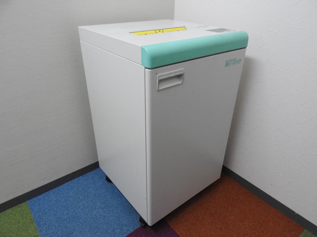 現行機種のシュレッダーが入荷しました■MSV-F31CF■出荷前にクリーニングしますのでご安心ください【RP】
                        MSV-F31CF
                                    中古
            