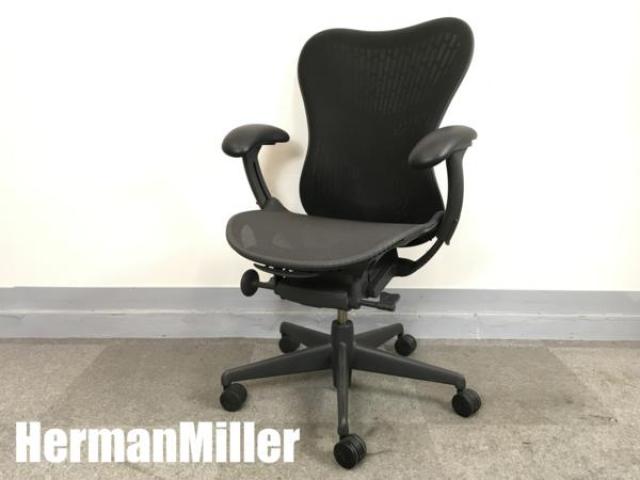 中古】ミラ2 Herman Miller/ハーマンミラー 肘付ハイバックチェア