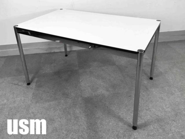 【中古】USMハラーテーブル USMハラー ミーティングテーブル（会議机） 196945