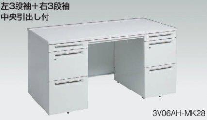 信頼の両袖机/オカムラ製アドバンス：カラーホワイトW1400/人気商品
                        アドバンス
                                    新品
            