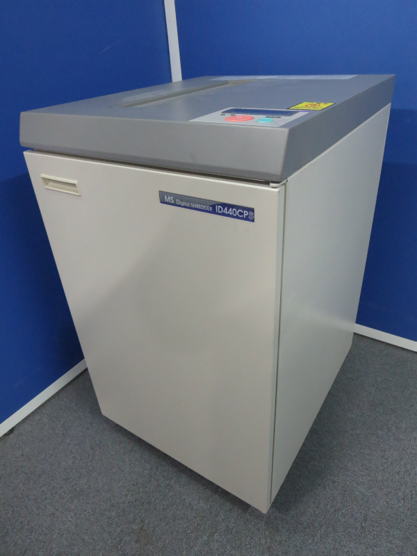 【最大45枚細断！パワフルシュレッダー】■ID-440CPS　スパイラルカット方式　■明光商会　MSシュレッダー【業務用】
                        IDシリーズ 
                                    中古
            