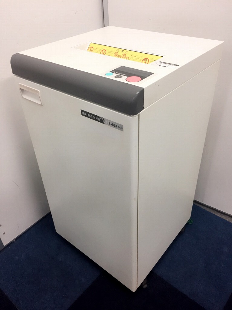 【シュレッダーといえば明光商会】人気の明光商会製シュレッダー入荷致しました！同時裁断数45枚なので、書類をたくさん使われるお客様へもおススメ！【ID431PCF】
                        
                                    中古
            