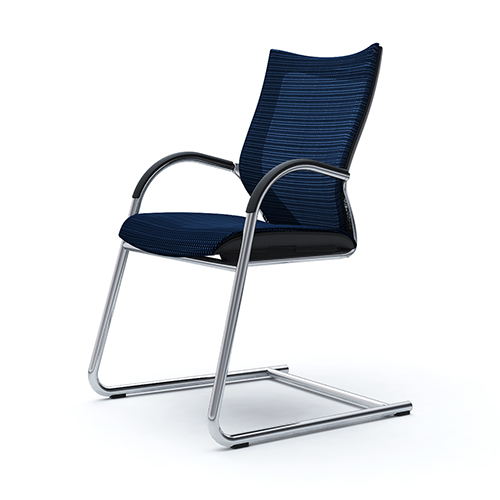 ダークブルー →ﾊﾟｰﾌﾟﾙに近い色■ミーティングチェアの真髄
                        バロン
                                    新品
            