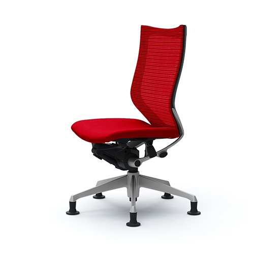 ■自動戻り■レッドのチェア【背もたれメッシュ/座面クッション】オートリターンチェア
                        バロン
                                    新品
            