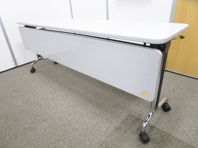 ★スリムサイズ★岡村製作所製スタッキングテーブル｜中古フラップテーブル｜会議テーブル
                        
                                    中古
            