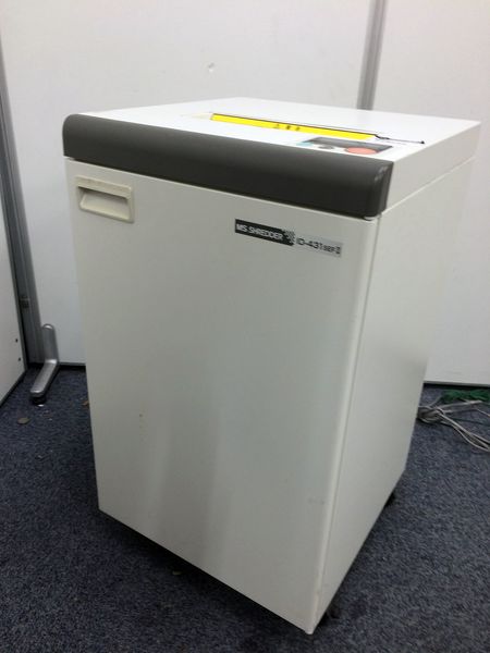 セキュリティ意識を高めましょう。オフィスシュレッダー 明光商会製　ID-431SEF
                        ID-431SEF
                                    中古
            
