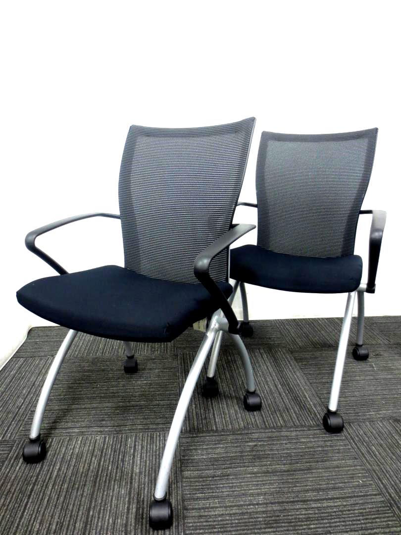 【2脚セット】【状態良好!!】【HAWORTH製ミーティングチェア】■ブラック■ネスティング式【6脚入荷!!】
                        
                                    中古
            