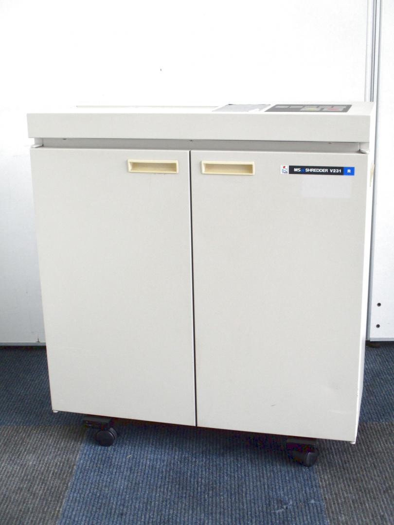 【MSシュレッダー】スリムなのにパワフル裁断！置き場所に困らないサイズ！【クロスカット方式】
                        
                                    中古
            
