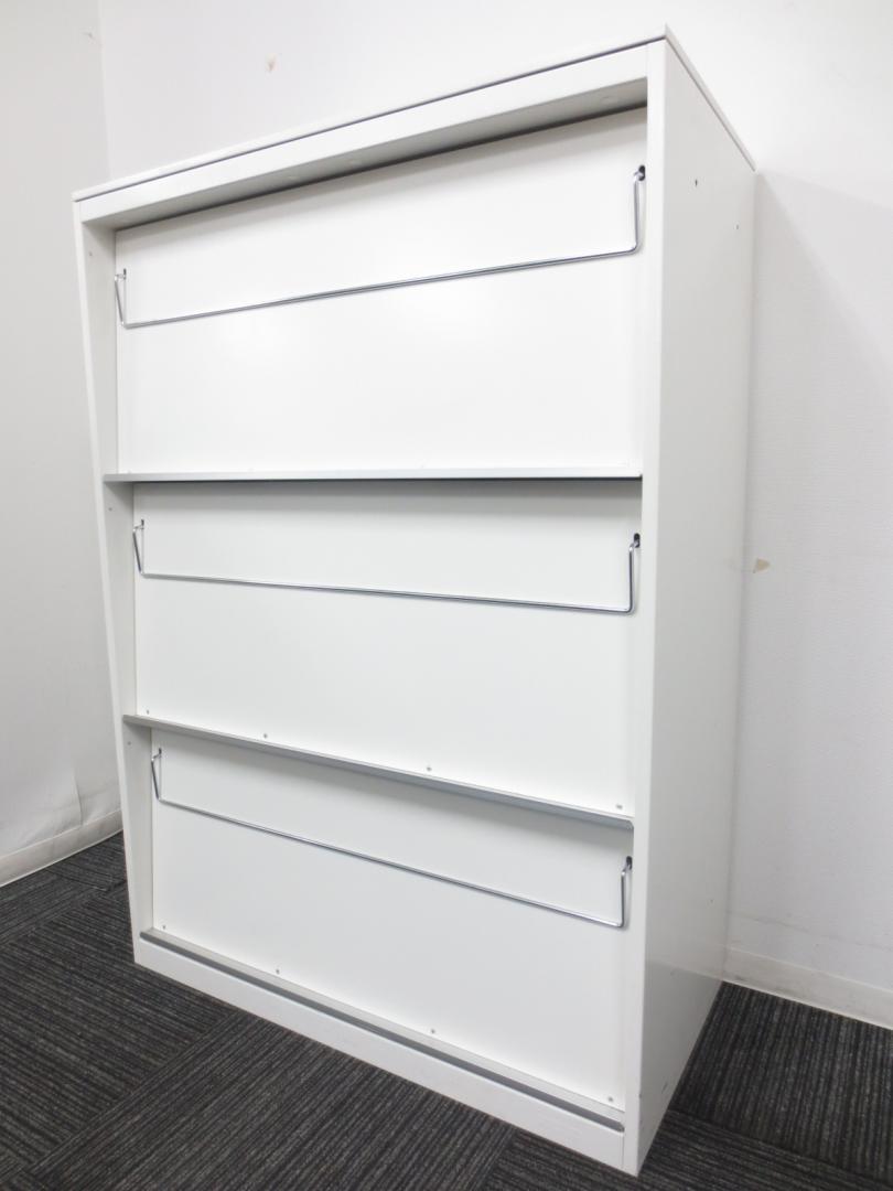 【カタログ!雑誌!資料!なんでもござれ!!】【安心の岡村製作所】■ホワイト■雑誌架■中にも楽々収納、意外と大容量なんです【おかげさまで残り2台!!】 
                        4B85ZZ-ZA75/4B85ZZ-Z13/
                                    中古
            