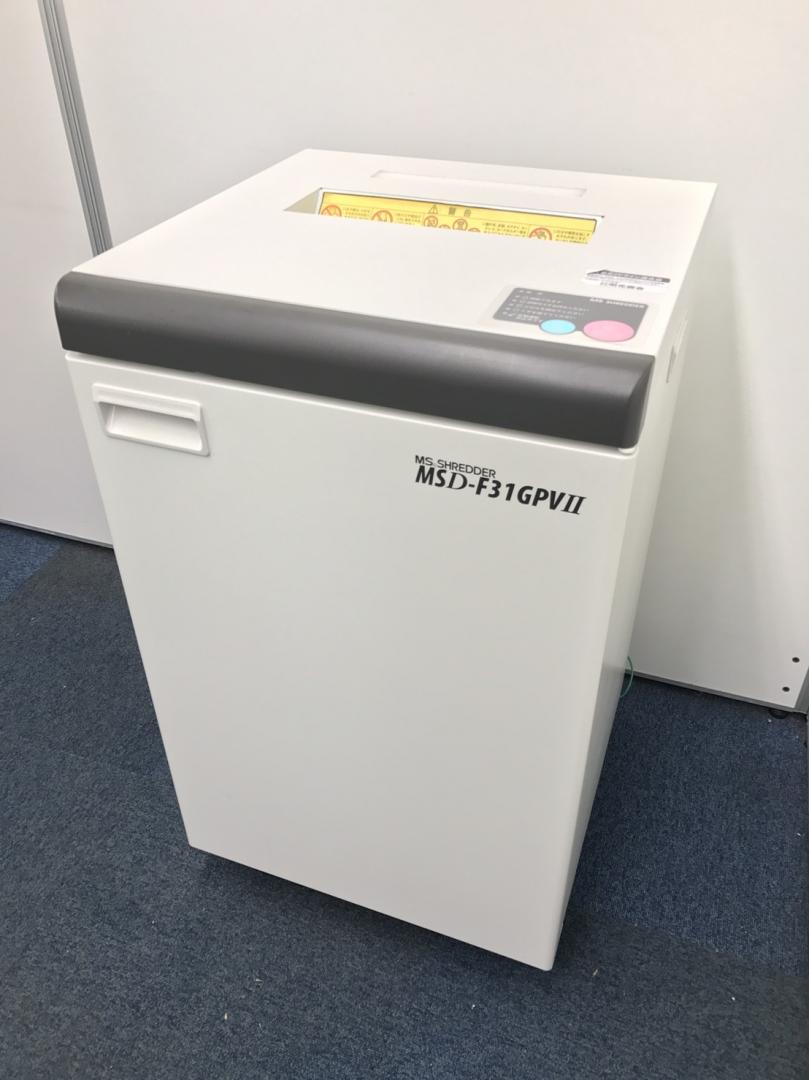 【明光商会】【現行モデルシュレッダー MSD-F31GPV Ⅱ】
                        
                                    中古
            