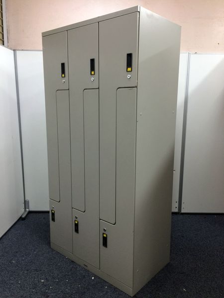 中古】 チトセ 6人用更衣ロッカー 201397 - 中古オフィス家具