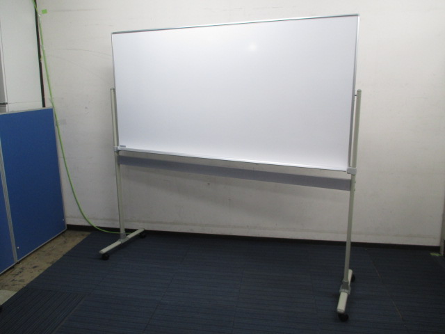 【書きやすい消しやすいホーロー製】会議の友、ホワイトボード片面W1800タイプ！■撮影のために開梱組立した以外は未使用品！【中央区】【日本橋】【中古オフィス家具】
                        
                                    新古品
            