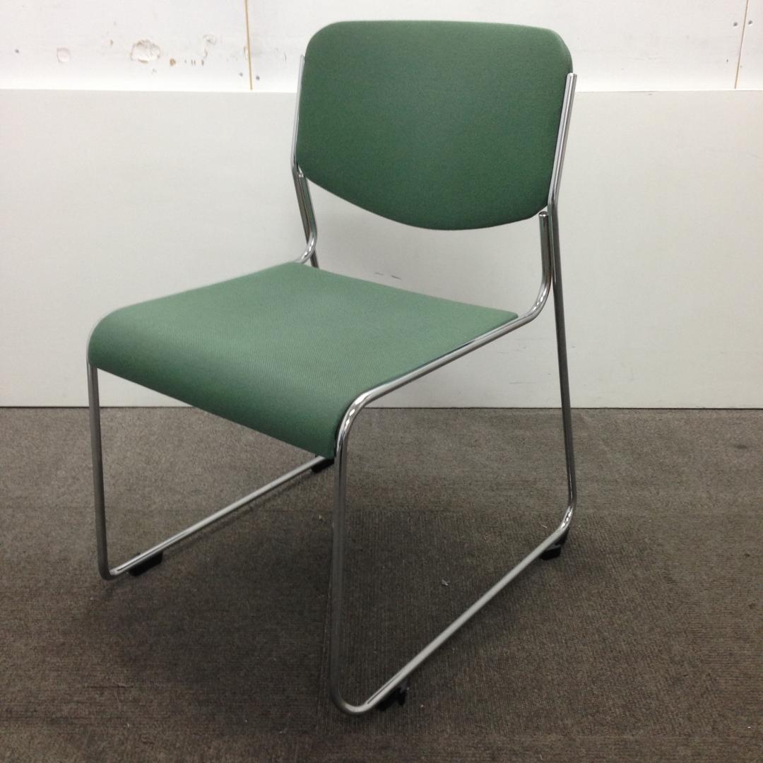 【6脚入荷！】コクヨ製｜優しいグリーン色のスタッキングチェア！
                        
                                    中古
            