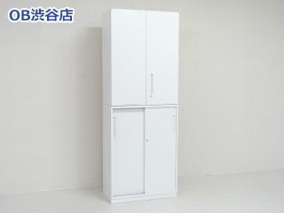 【地方倉庫在庫品】【鍵1本付属】【レア】オフィスの定番！書庫セット/人気の内田洋行製/ハイパーストレージ/両開き引違い書庫セット【RA】【55】
                        HS
                                    中古
            