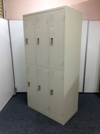 中古】 コクヨ/KOKUYO 6人用更衣ロッカー 203874 - 中古オフィス家具 