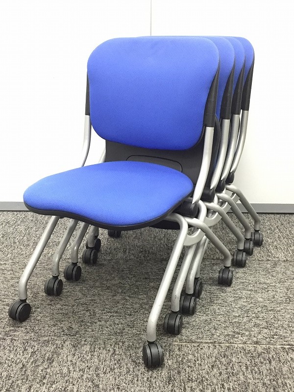 オカムラ、トーションラインが入荷致しました！４脚販売致します！！【ブルー】
                        トーションライン
                                    中古
            