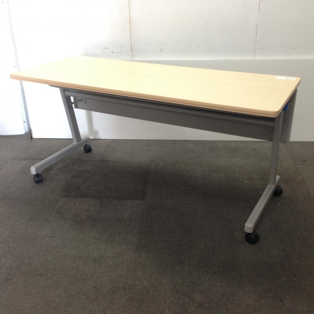 【14台入荷！】コクヨ製｜スタックテーブル｜ナチュラル色で幕板付き！
                        KT
                                    中古
            