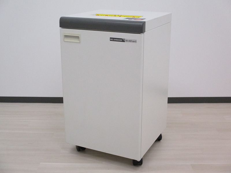 【1台限定】業務用シュレッダー　明光商会　MSシュレッダー　ID-431SEFⅡ[同時裁断枚数55枚]
                        IDシリーズ
                                    中古
            