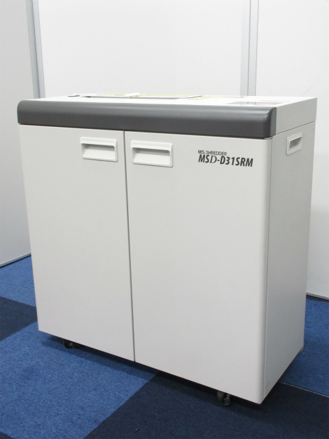 【スリムサイズながら高機能】安心の明光商会製シュレッダー入荷致しました！Ａ３用紙が一度に大量に刷れる！【限定１台】
                        MSDシリーズ
                                    中古
            