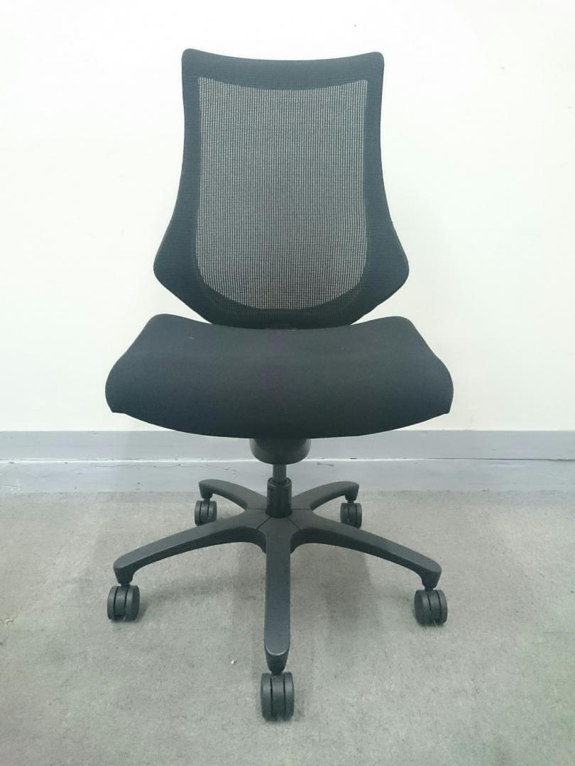 中古】エフクロス KF-370JB T1T1 イトーキ/ITOKI 肘無ハイバックチェア