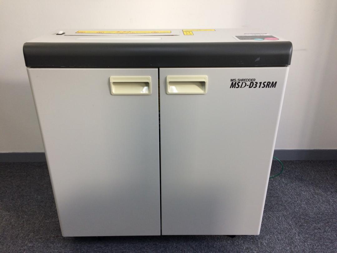 コンパクトサイズのシュレッダー！！【スパイラルカット】明光商会製／人気サイズ！【RP】
                        MSD-D31SRM
                                    中古
            