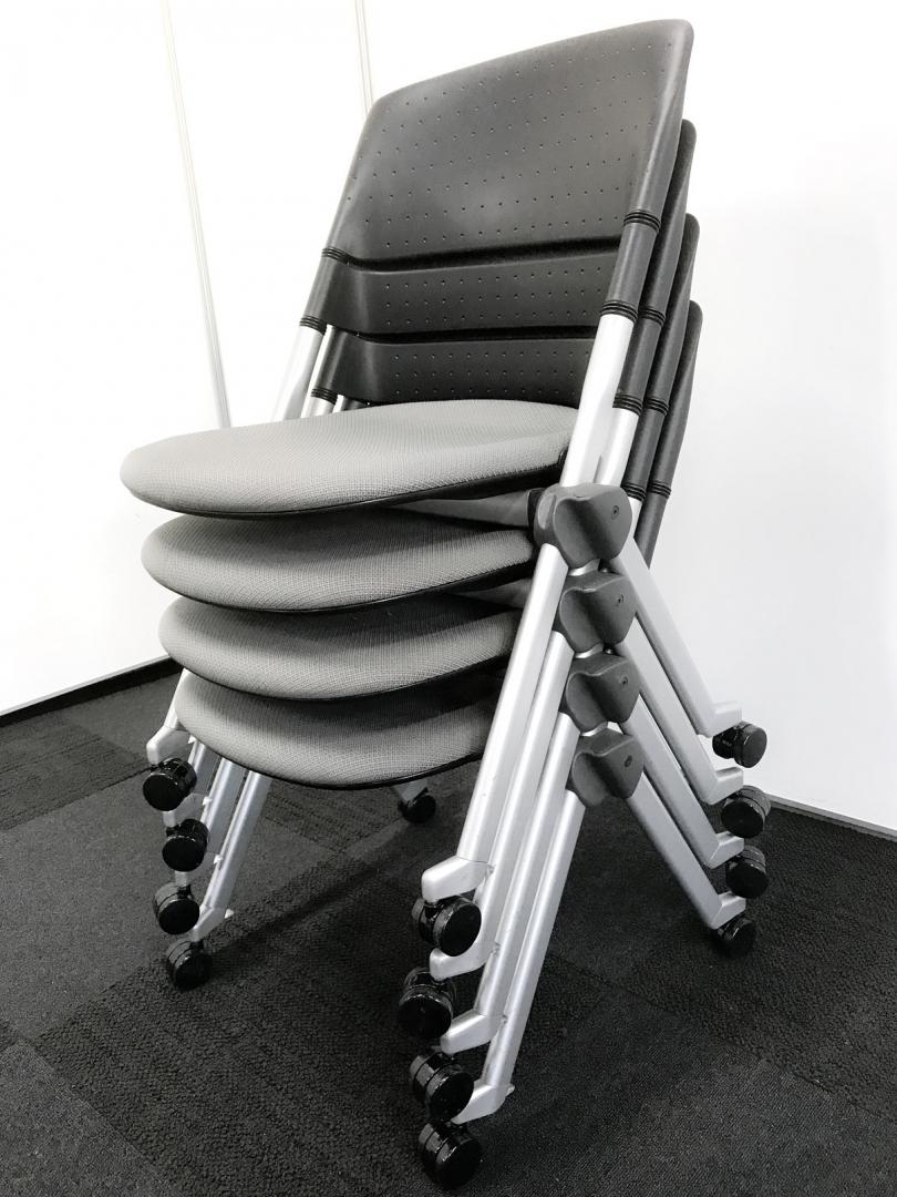 【お得な4脚セット】リータ(lita)チェア【縦にも横にも収納可能品】【キャスター良好】安心のオカムラ製
                        リータ
                                    中古
            