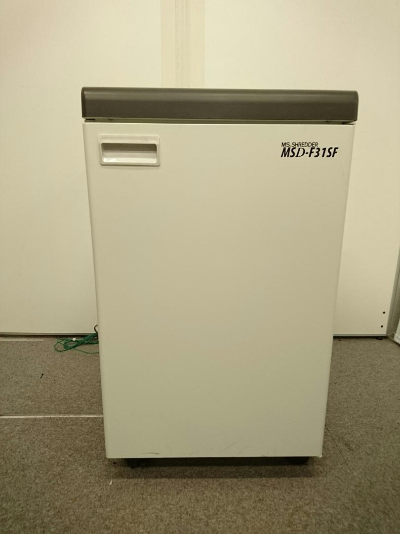 【業務用】沢山の書類をガツガツ裁断！ゴミ箱も大容量で変えに行く手間も省けます！一流メーカーの明光商会製！【206605】
                        MSD-F31SF
                                    中古
            