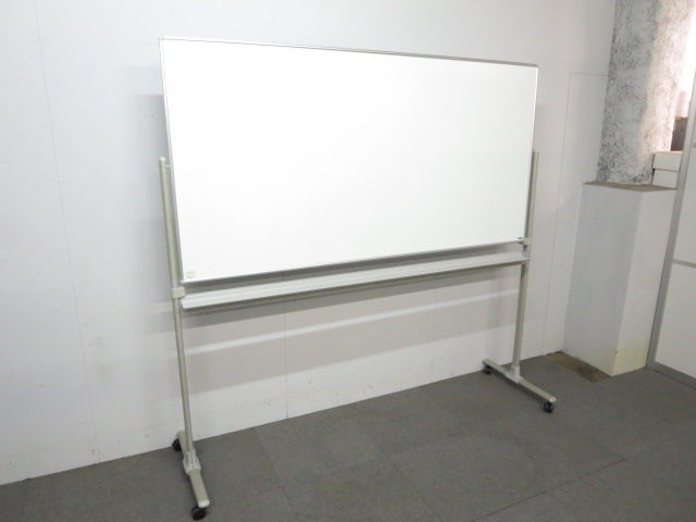 [倉庫在庫]【何度も書き直せるホーロータイプ】横幅1900㎜■日学製 ホワイトボード
                        Nichigaku　ホーローボード
                                    新古品
            