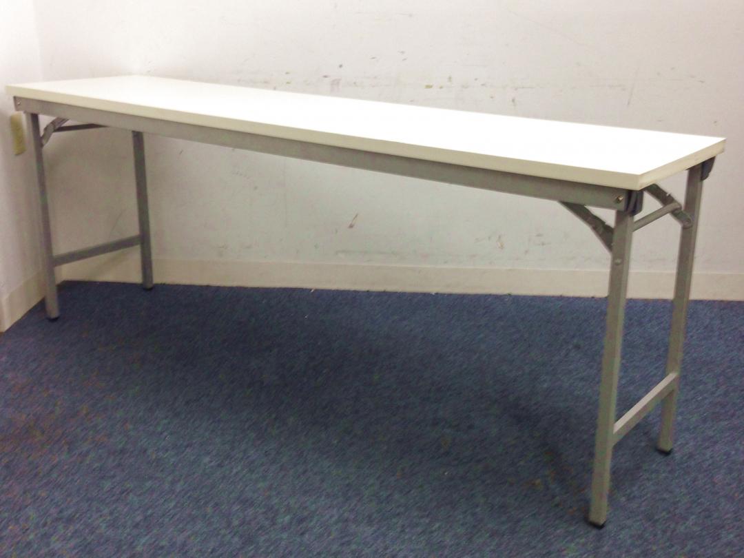 【備えあれば憂いなし！】折り畳み会議テーブル｜売り切れ必至のホワイト色
                        OTR・OTN
                                    中古
            