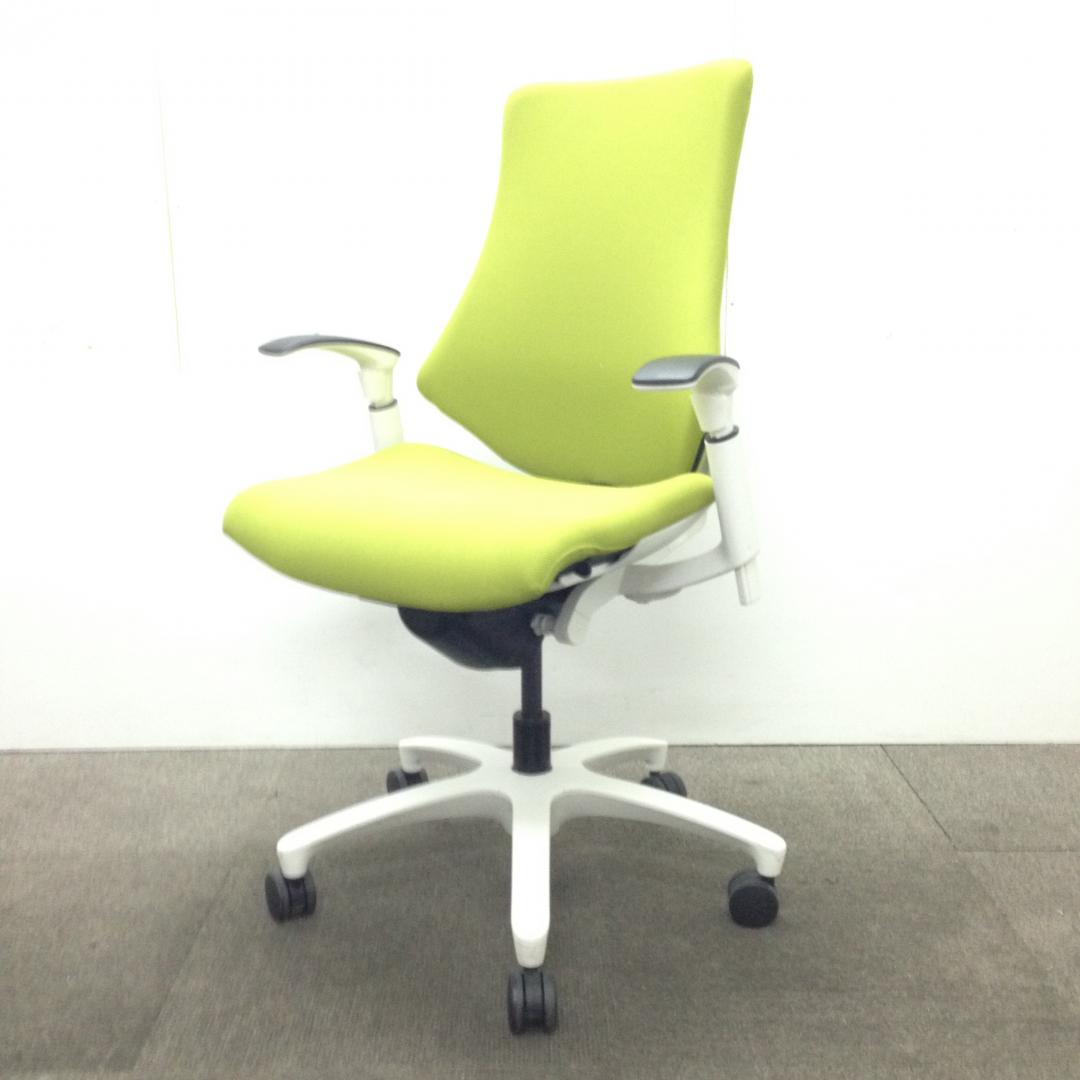 中古】エフクロス KF-330GS-W9Q6 イトーキ/ITOKI 肘付ローバック