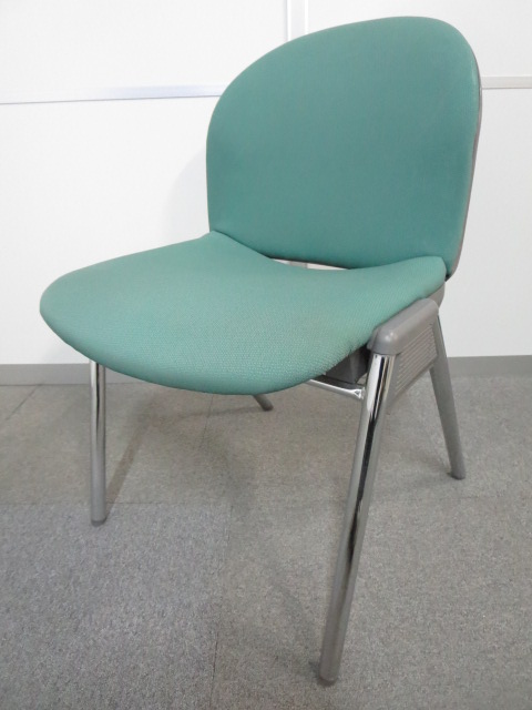 【☆年末特価セール！】■スタッキングチェア　グリーン　■コクヨ　イクスチェアー【会議用イス】【KOKUYO　IX】
                        イクスチェアー
                                    中古
            