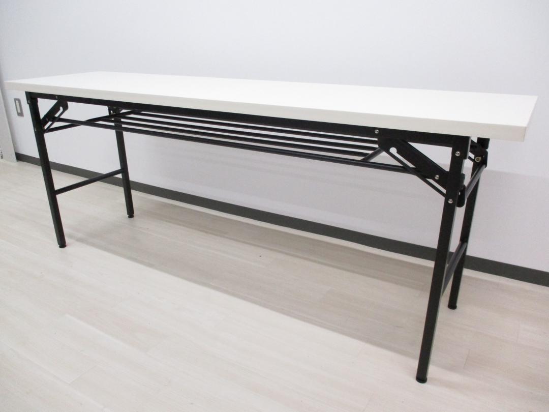 【40台入荷‼】カグクロ製　会議用折り畳みテーブル■即日持ち帰り可能‼ミーティング、食事用、何かと便利なテーブルです‼ [最安価格]
                        その他シリーズ
                                    新品
            