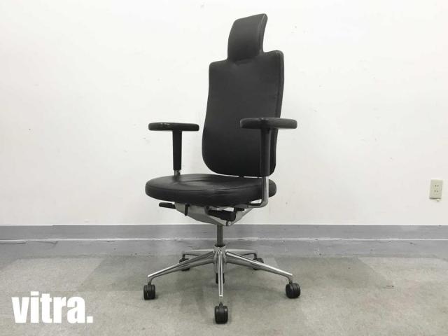 【中古】 vitra/ヴィトラ 肘付ハイバックチェア 211371