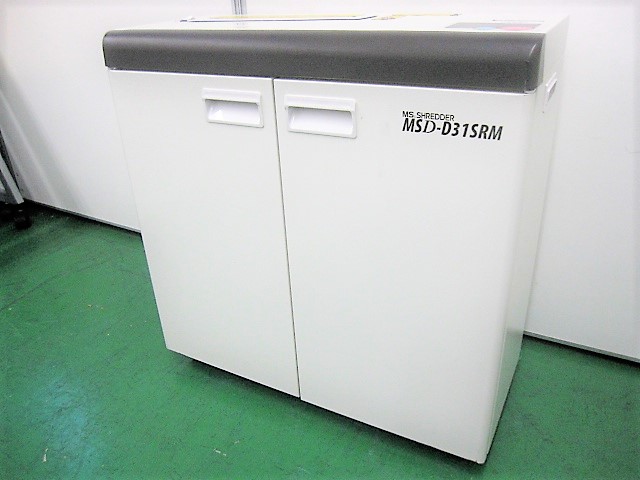 【安心の明光商会製】個人情報が厳しいこのご時世に、高品質のシュレッダーはいかがでしょうか・・・
                        MSD
                                    中古
            