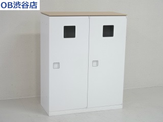 【地方倉庫在庫品】清潔感のあるホワイト!!　オカムラ製 レクトライン ダストボックス【698】【RA】
                        その他シリーズ
                                    中古
            