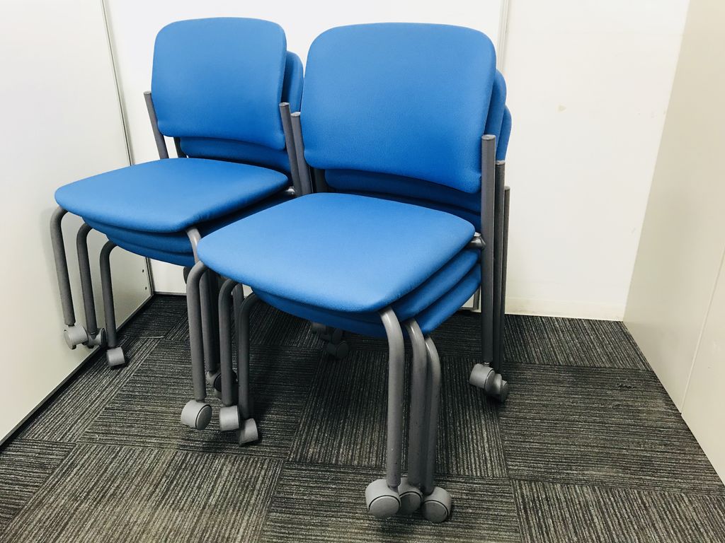 【スタッキングチェア6脚セット/コクヨ(KOKUYO)製】■ビビッドブルー■休憩スペースにぴったり■6脚・・・なのにこのお値段♪
                        その他シリーズ
                                    中古
            
