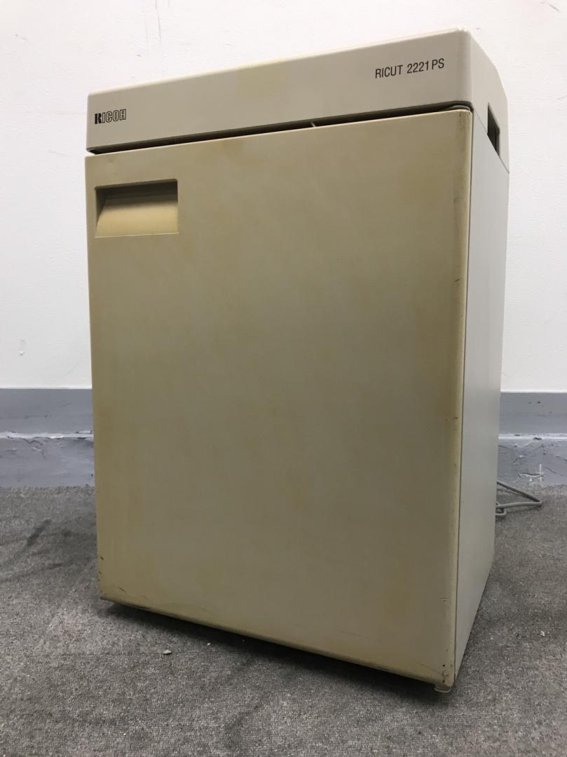 【中古】リカットシュレッダー リコー/RICOH シュレッダー 212292 - 中古オフィス家具ならオフィスバスターズ