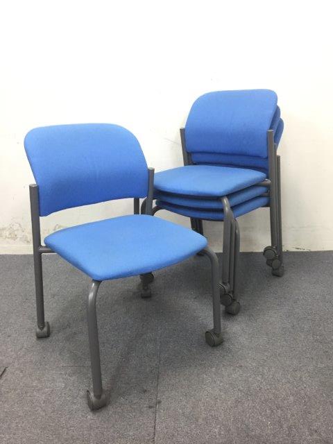 4脚セット！｜スタッキングチェア｜キャスター付き｜会議室やリフレッシュルームにおススメ！
                        その他シリーズ
                                    中古
            