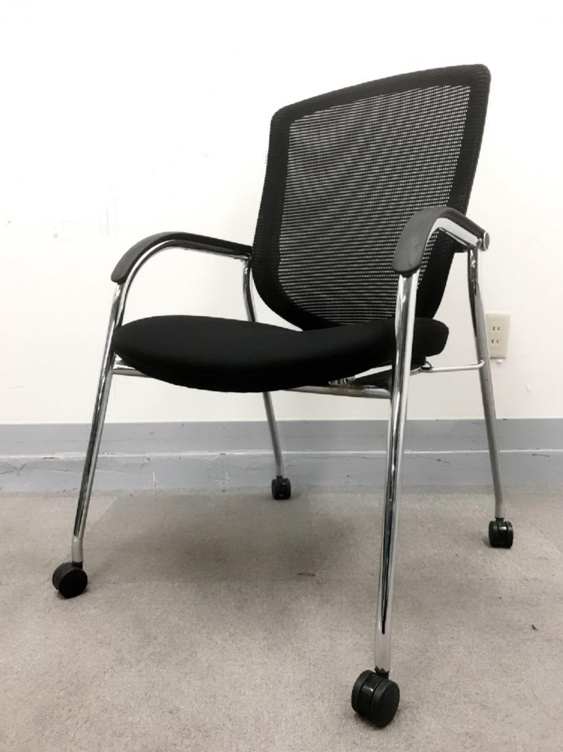 【KS】【1脚限定】岡村製作所　コンテッサ　ミーティングチェア　会議椅子　キャスター付き
                        コンテッサ
                                    中古
            