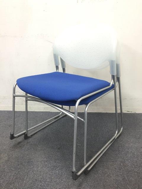 【2脚セット！】イトーキ製クリケットチェア｜鮮やかなブルーがかわいいスタッキングチェア！
                        クリケット
                                    中古
            
