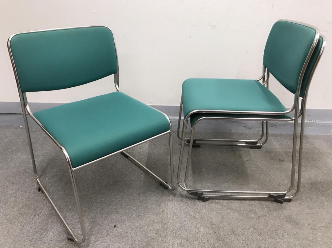 【KS】[状態良好][お得な４脚セット]コクヨ　CK-805KN　会議椅子　スタッキングチェア　ミーティングチェア　重ねられる
                        その他シリーズ
                                    中古
            