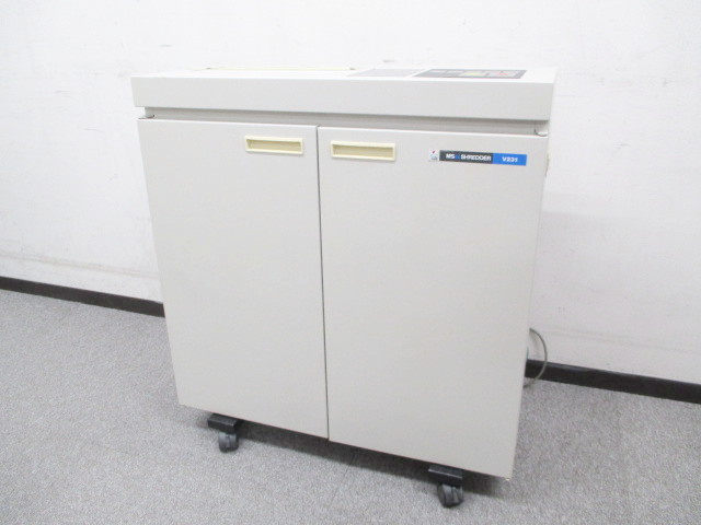 ★人気のスリムタイプシュレッダー★新品メーカー希望小売価格・約24万円の業務用シュレッダー★/激安シュレッダー/業務用シュレッダーのパイオニア・明光商会製/くずならし機能付き
                        MS V231
                                    中古
            