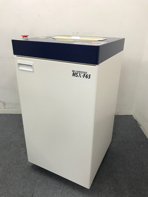 【1台入荷！】明光商会製｜クレジットカード・ＣＤも裁断可能！｜オフィスに1台必需品！
                        MSシュレッダー
                                    中古
            