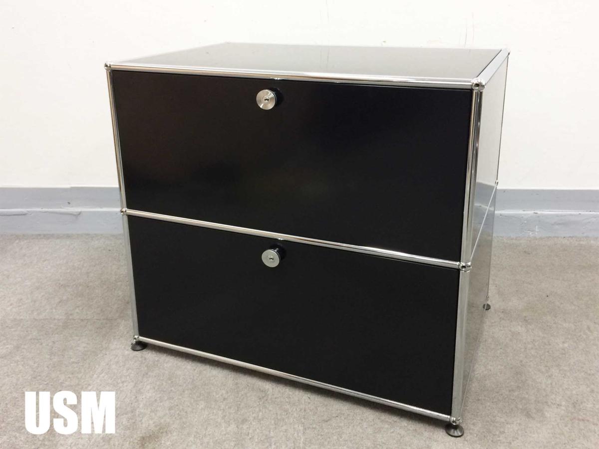 USMハラー 1連2段キャビネット ブラック
                         
                                    中古
            